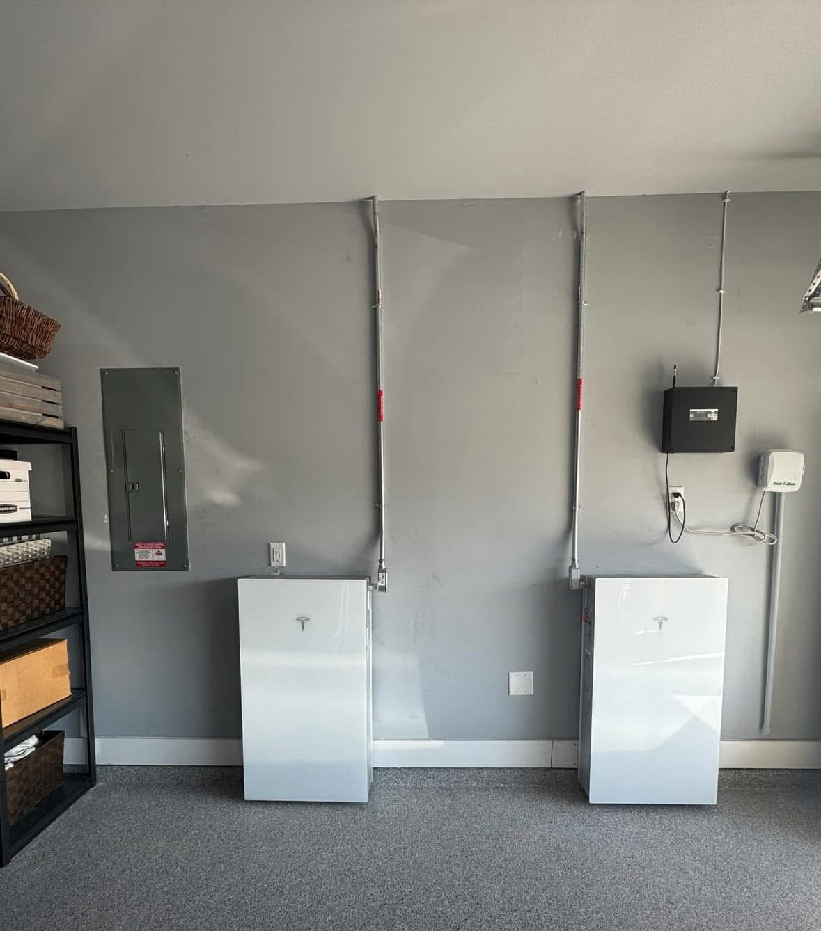 Tesla Powerwall battery pair installed by Eletech